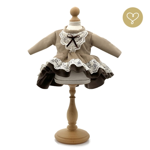 Sukienka Brownie dla lalki Lullu Dolls