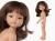Lalka Hiszpańska 32 cm Paola Reina Amigas 14767 Mali, klasyczna, cała z winylu, w majteczkach, bez ubranka, brązowe włosy z grzywką, długość do pasa, brązowe oczy