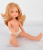 Lalka Hiszpańska 32 cm Paola Reina Amigas 14803 Dasha, klasyczna, cała z winylu, w majteczkach, bez ubranka, złotoblond włosy do pasa, brązowe oczy, piegi na buzi