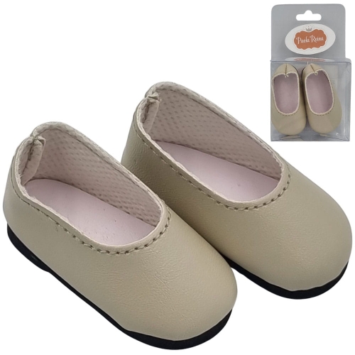 Oryginalne buty Paola Reina dla lalki 32 cm Amigas 63212 janobeżowe pantofelki