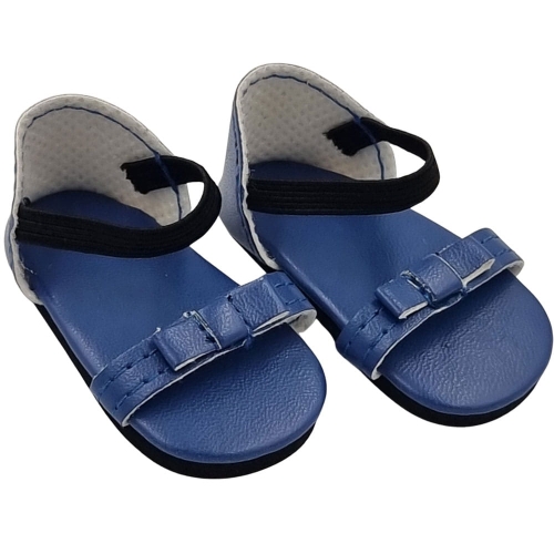 Oryginalne buty Paola Reina dla lalki 32 cm Amigas 63606 niebieskie sandałki