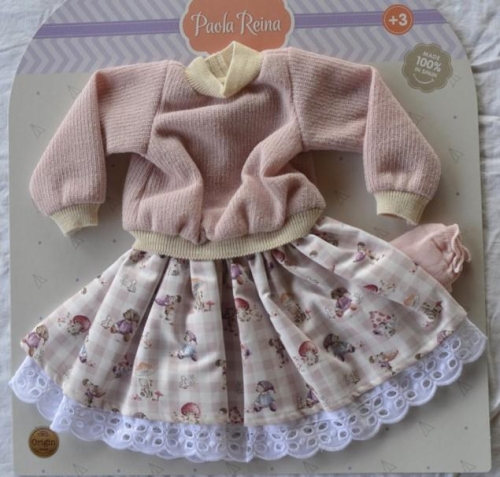 Oryginalne ubranko Paola Reina dla lalki 60 cm Reinas 56579
