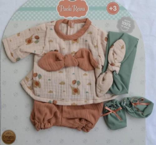 Oryginalne ubranko Paola Reina dla lalki 36 cm Bobas Alex, Sonia, Manus 57047