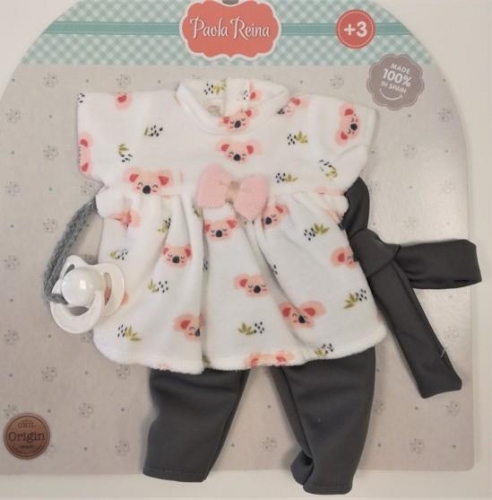 Oryginalne ubranko Paola Reina dla lalki 36 cm Bobas Alex, Sonia, Manus 58023