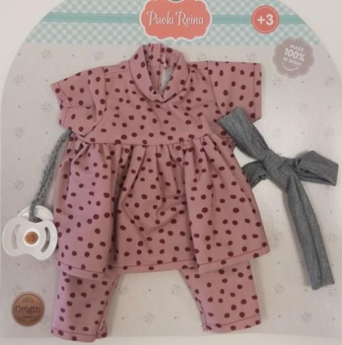 Oryginalne ubranko Paola Reina dla lalki 36 cm Bobas Alex, Sonia, Manus 58025