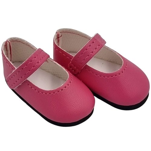 Oryginalne buty Paola Reina dla lalki 32 cm Amigas 63605 różowe z paseczkiem zapinane na rzep