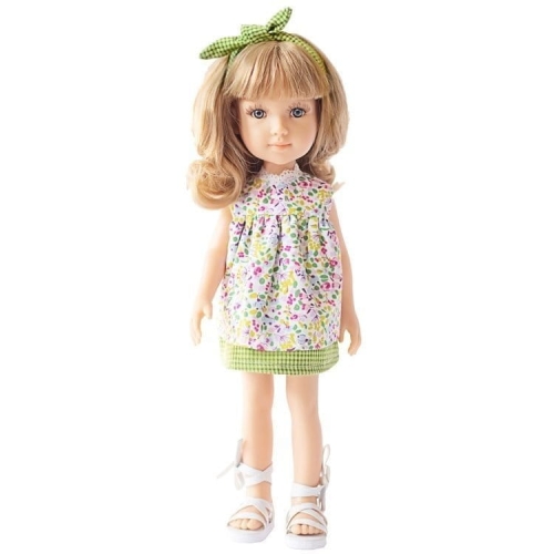 Lalka hiszpańska 32 cm Reina del Norte Paola Reina Amigas 11017 Blanca w ubranku
