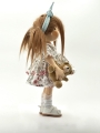 Sukienka w kwiaty dla lalki Lullu Dolls