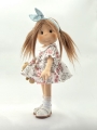Sukienka w kwiaty dla lalki Lullu Dolls