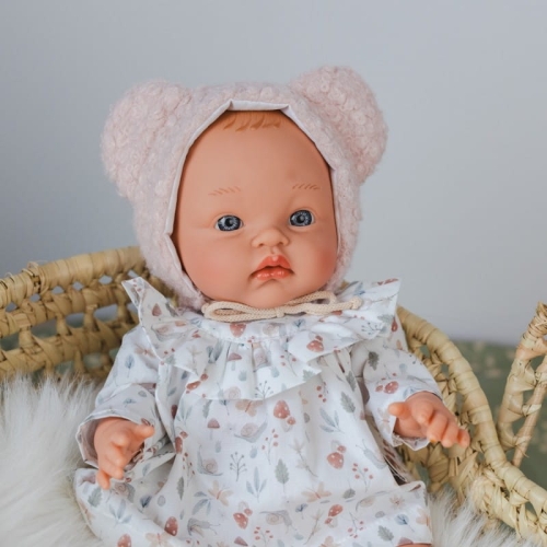 Lalka Hiszpańska 36 cm ASI 0527690 Alex bobas, cała z winylu, w ubranku, bez włosów